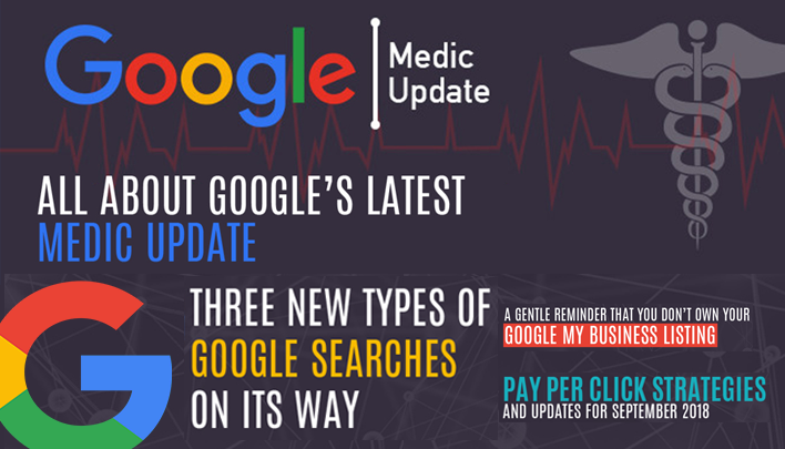 All About Google’s Latest Medic Update, Three New Types of Google Searches and More
