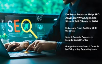 SEO in 2026: PRs, Audits, and Search Console Updates